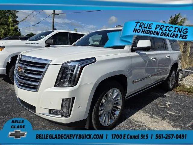 2018 Cadillac Escalade ESV Platinum for sale in Belle Glade, FL