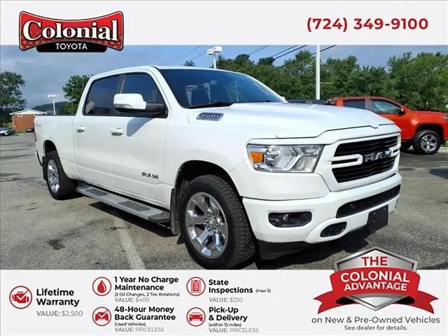 2019 Ram 1500 Big Horn/Lone Star Crew Cab 4x4 6'4" Box for sale in Indiana, PA