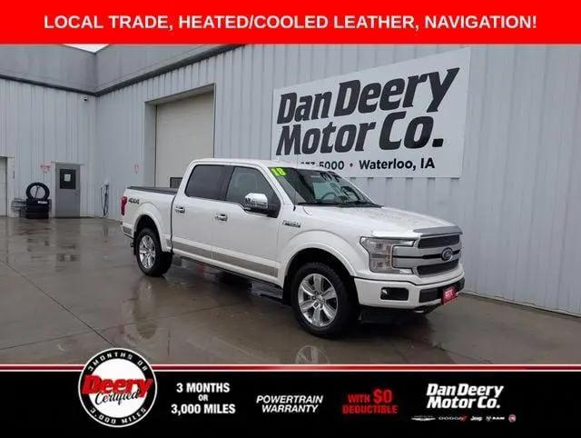2018 Ford F-150 Platinum for sale in Waterloo, IA