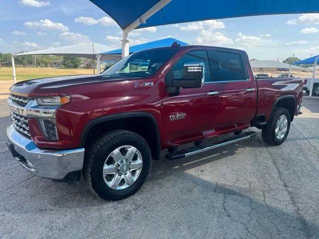2020 Chevrolet Silverado 2500HD 4WD Crew Cab Standard Bed LTZ for sale in Anson, TX