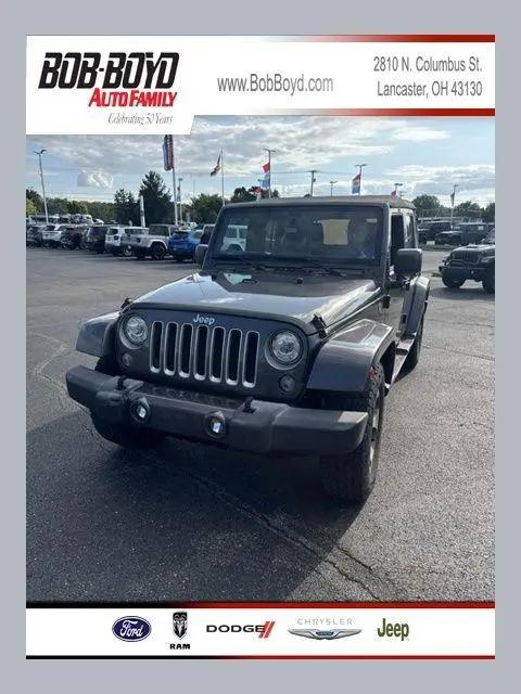 2017 Jeep Wrangler Unlimited Sahara for sale in Lancaster, OH