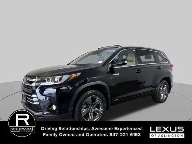 2017 Toyota Highlander Hybrid Limited Platinum for sale in Palatine, IL
