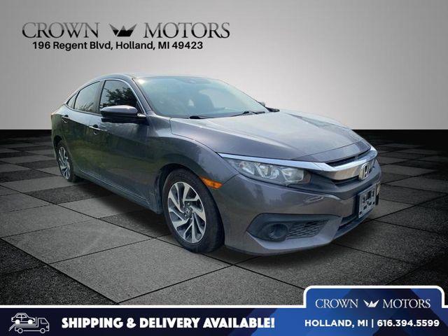 2018 Honda Civic EX for sale in Holland, MI