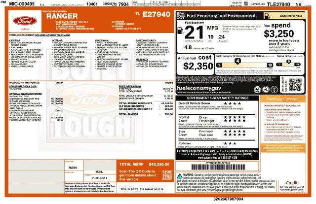 2026 Ford Ranger XLT