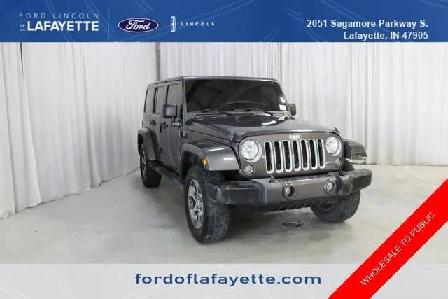 2018 Jeep Wrangler JK Unlimited Sahara for sale in Lafayette, IN