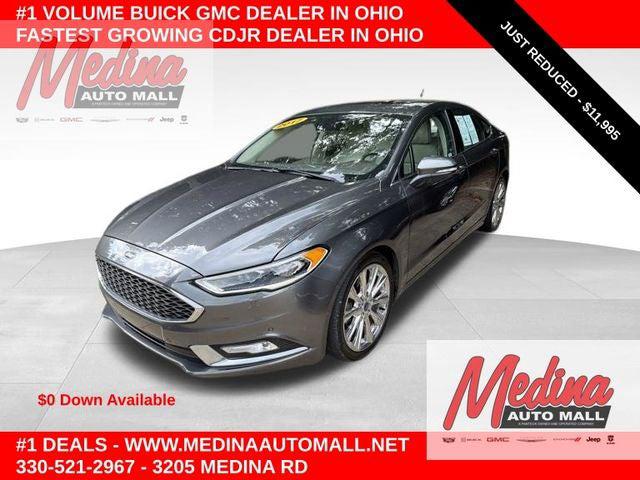 2017 Ford Fusion Platinum for sale in Medina, OH
