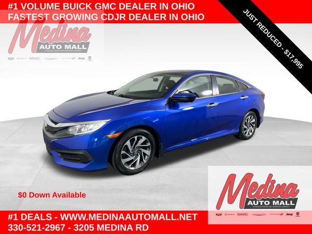 2018 Honda Civic EX for sale in Medina, OH