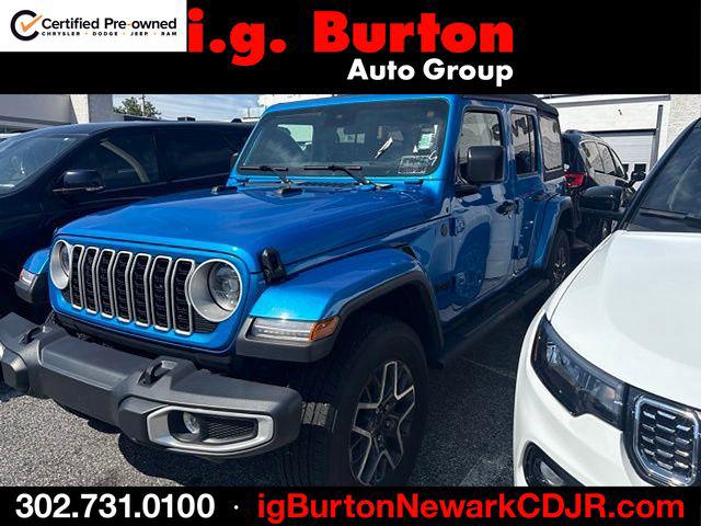 2025 Jeep Wrangler 4-Door Sahara 4x4