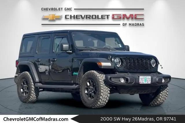 2024 Jeep Wrangler 4-Door Willys 4x4 for sale in Madras, OR