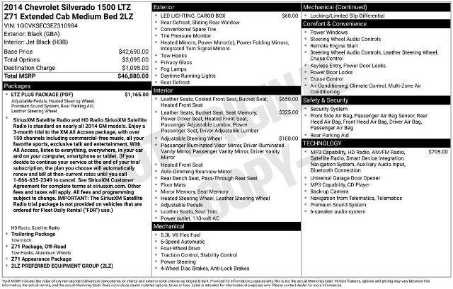 2014 Chevrolet Silverado 1500 LTZ for sale in El Dorado Springs, MO