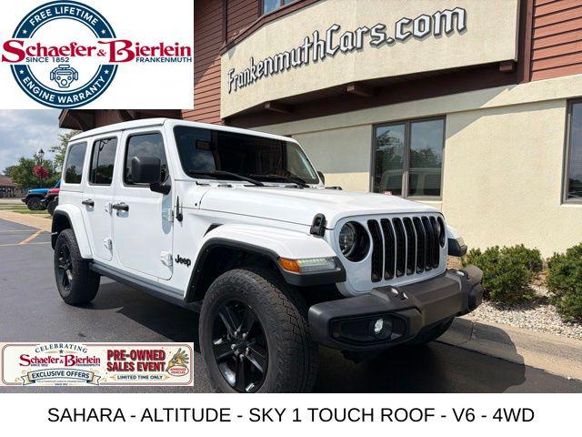 2021 Jeep Wrangler Sahara Altitude 4x4 for sale in Frankenmuth, MI