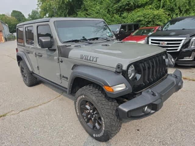 2022 Jeep Wrangler Unlimited Willys 4x4 2022 Jeep Wrangler Unlimited Willys 4x4