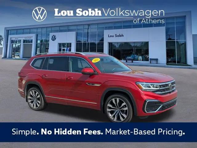 2021 Volkswagen Atlas 3.6L V6 SEL Premium R-Line for sale in Athens, GA