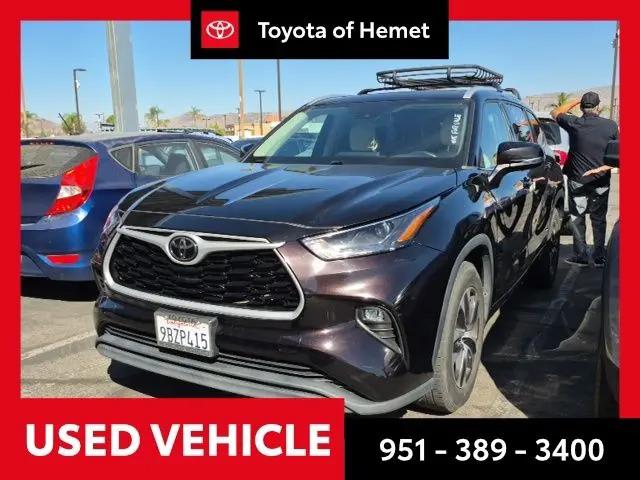 2022 Toyota Highlander XLE for sale in Hemet, CA