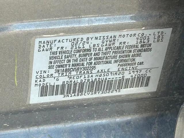 2024 Nissan Sentra SV Xtronic CVT