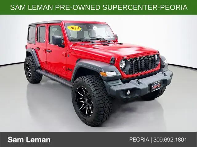 2024 Jeep Wrangler 4-Door Sport S 4x4 for sale in Peoria, IL