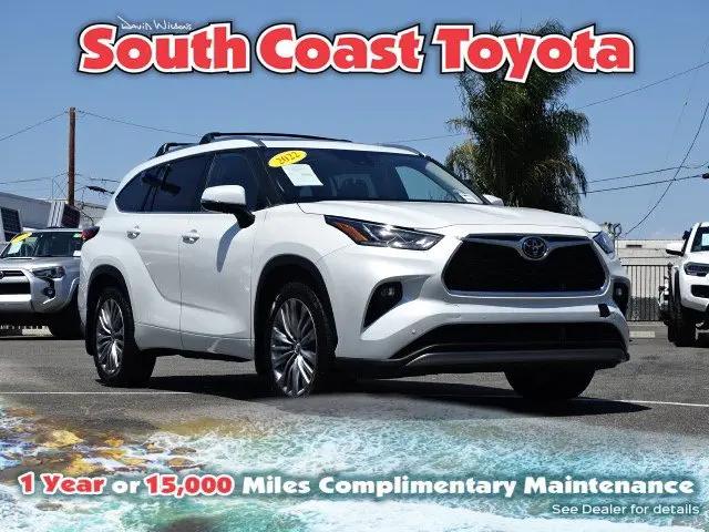 2022 Toyota Highlander Platinum for sale in Costa Mesa, CA