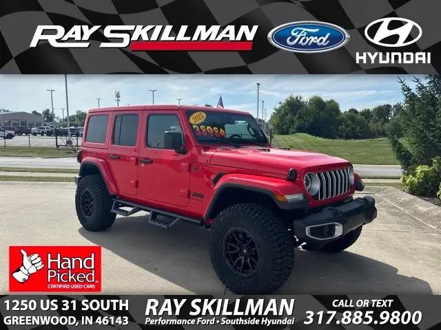 2025 Jeep Wrangler 4-Door Sahara 4x4 for sale in Greenwood, IN