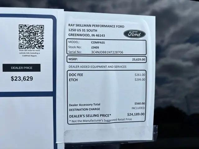 2022 Jeep Compass Altitude 4x4