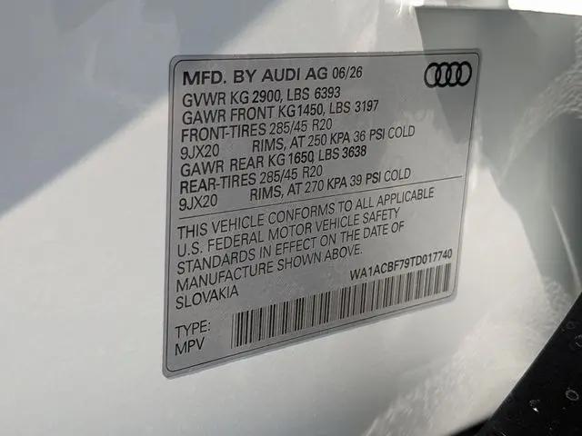 2026 Audi Q7 Premium 45 TFSI quattro tiptronic