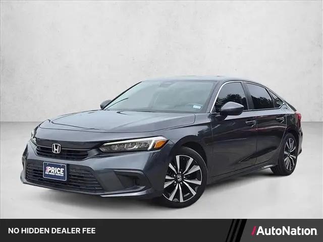 2022 Honda Civic EX for sale in Houston, TX