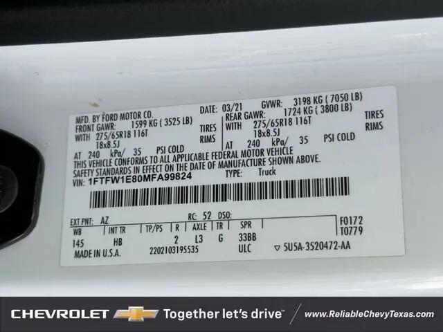 2021 Ford F-150 LARIAT
