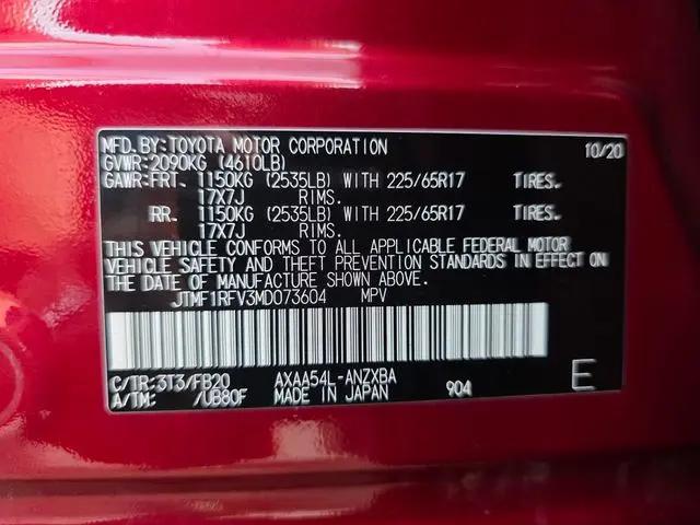 2021 Toyota RAV4 LE