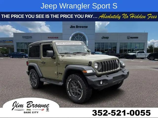 2025 Jeep Wrangler 2-Door Sport S 4x4 for sale in Dade City, FL