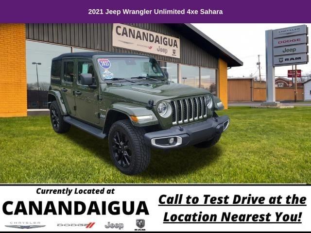 2021 Jeep Wrangler 4xe Sahara for sale in Canandaigua, NY