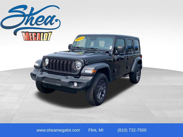 2024 Jeep Wrangler 4-Door Sport S 4x4 for sale in Flint, MI