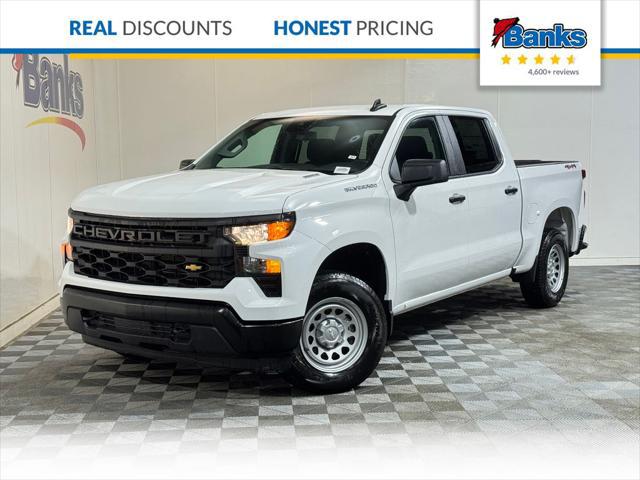 2026 Chevrolet Silverado 1500 4WD Crew Cab Short Bed WT for sale in Concord, NH