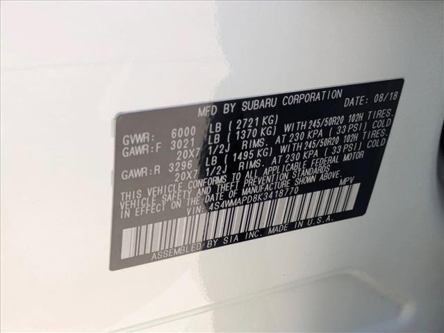 2019 Subaru Ascent Limited