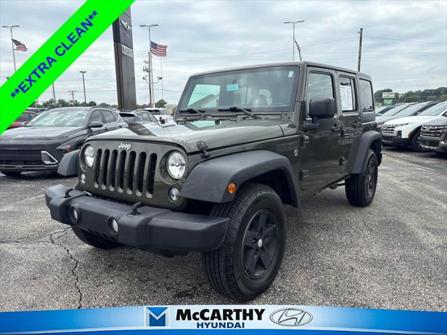 2015 Jeep Wrangler Unlimited Sport for sale in TOPEKA, KS
