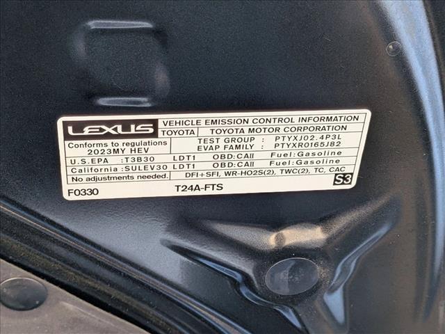 2023 Lexus RX 500h F SPORT Performance