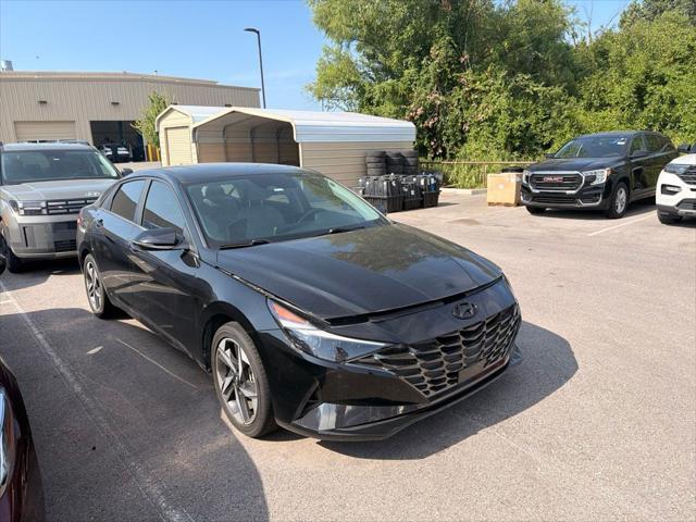 2023 Hyundai Elantra Hybrid Limited for sale in BROKEN ARROW, OK