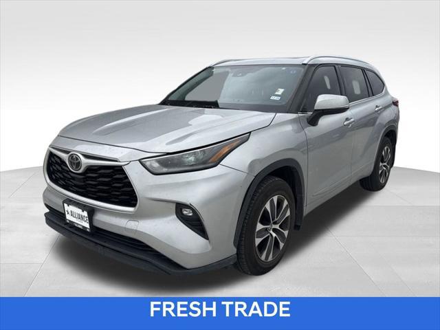 2021 Toyota Highlander XLE for sale in FORT WORTH, TX