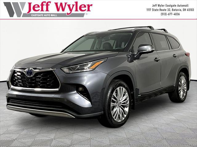 2023 Toyota Highlander Hybrid Platinum for sale in BATAVIA, OH