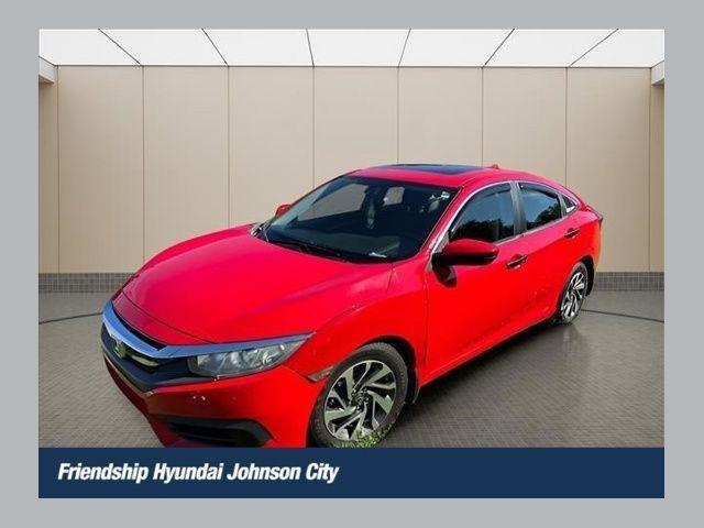 2018 Honda Civic EX for sale in JOHNSON CITY, TN