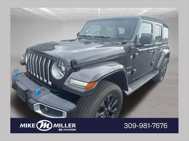 2021 Jeep Wrangler 4xe Unlimited Sahara 4x4 for sale in PEORIA, IL