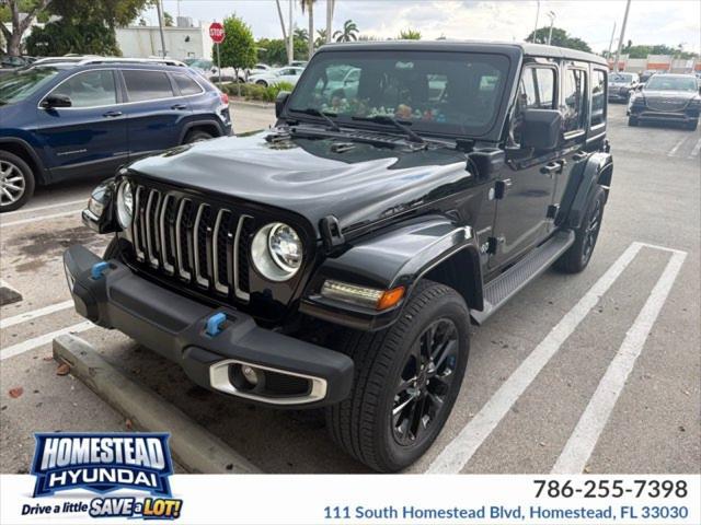 2023 Jeep Wrangler 4xe Sahara 4x4 for sale in HOMESTEAD, FL