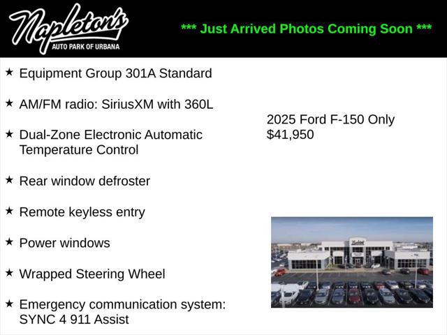 2025 Ford F-150 XLT for sale in URBANA, IL