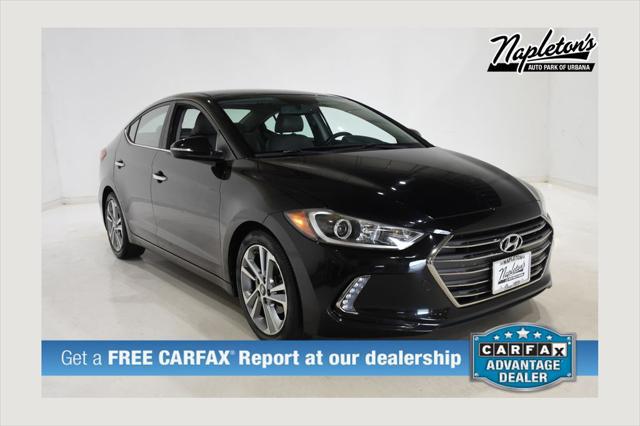 2017 Hyundai Elantra Limited for sale in URBANA, IL