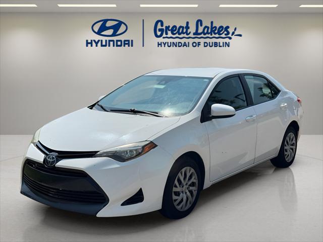 2017 Toyota Corolla LE for sale in COLUMBUS, OH