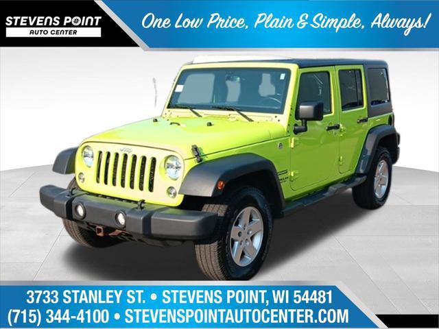 2017 Jeep Wrangler Unlimited Sport for sale in STEVENS POINT, WI