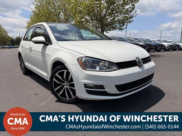2017 Volkswagen Golf TSI SE 4-Door for sale in WINCHESTER, VA