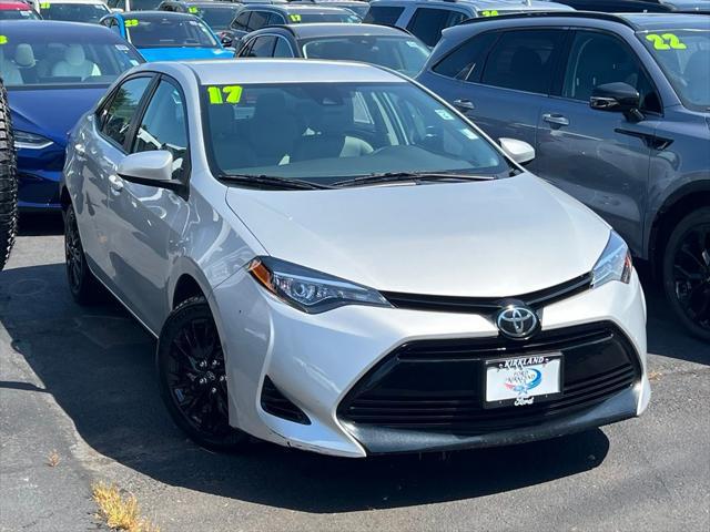2017 Toyota Corolla LE for sale in KIRKLAND, WA