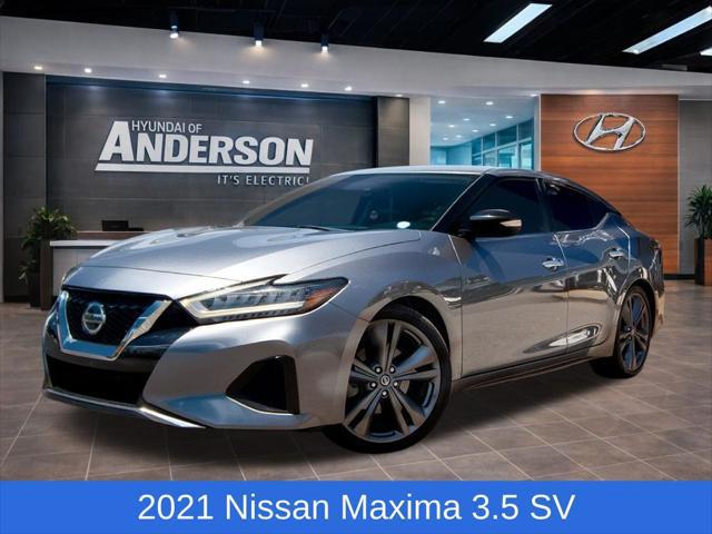 2021 Nissan Maxima SV Xtronic CVT for sale in ANDERSON, SC