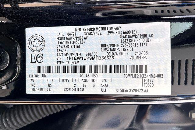 2021 Ford F-150 XLT