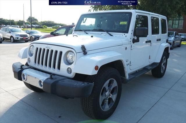 2017 Jeep Wrangler Unlimited Sahara for sale in WATERLOO, IA
