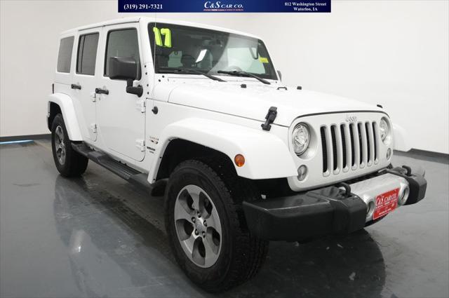 2017 Jeep Wrangler Unlimited Sahara for sale in WATERLOO, IA